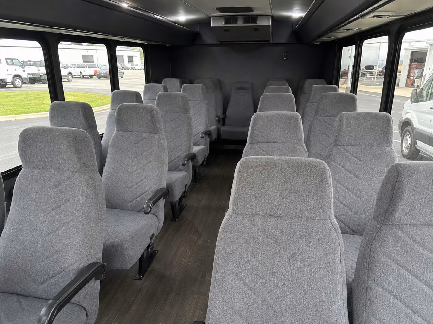 15 passenger minibus inside