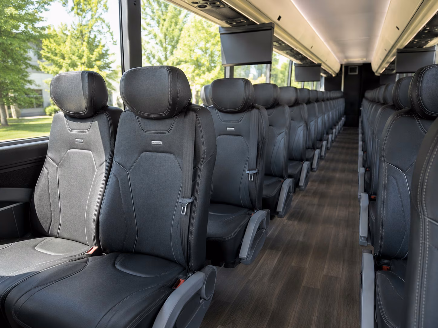charter bus rentals for large westland prom groups