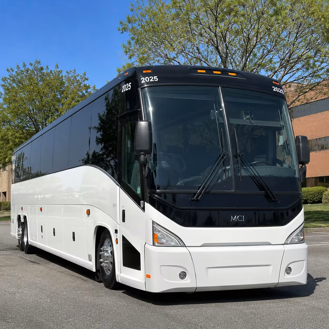 westland charter bus rental exterior