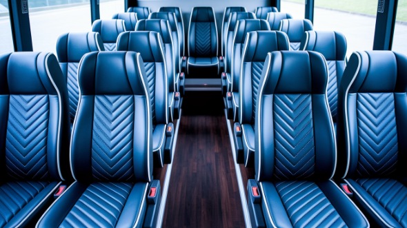 westland 20 passenger minibus inside