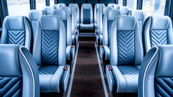 westland 30 passenger minibus inside
