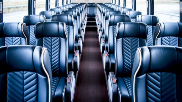 westland 50 passenger charter bus inside