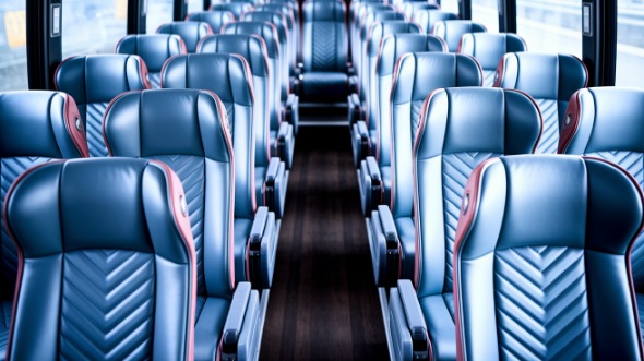westland 55 passenger charter bus interior
