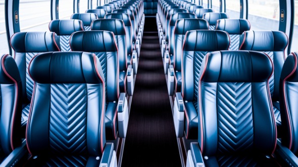 westland 56 passenger charter bus rental