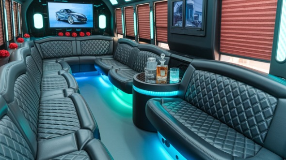 westland sprinter limo rental inside